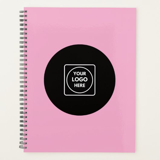 Aangepaste zakelijke logo branding planner 2026 (Voorkant)