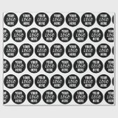 Aangepaste zakelijke Logo Cadeaupapier (Vlak)