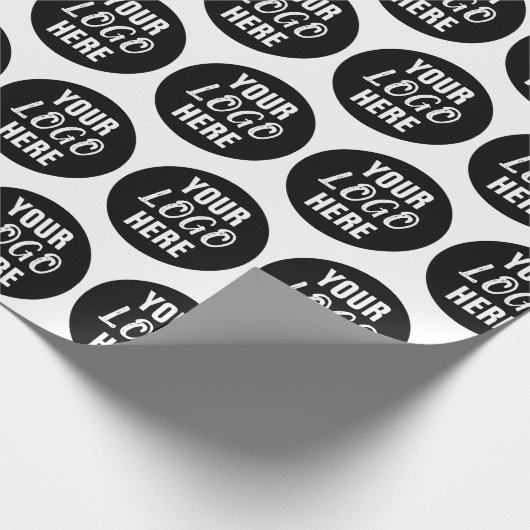 Aangepaste zakelijke Logo Cadeaupapier (Hoek)