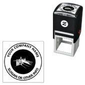 Aangepaste zakelijke Logo City Zelfinktende Stempel (In situ)