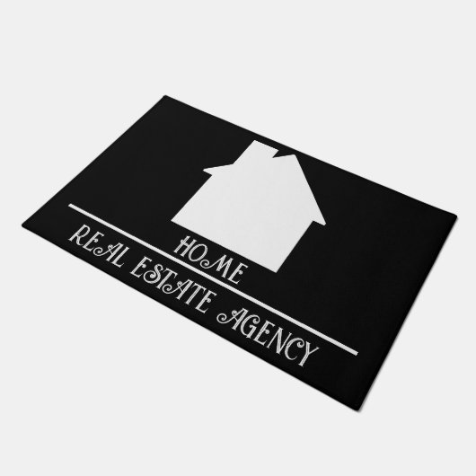 Aangepaste zakelijke Logo deurmat (Schuin)