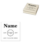 Aangepaste zakelijke Logo, eenvoudig Rubberstempel (Gestempeld)