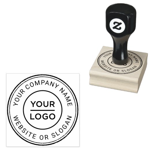 Aangepaste zakelijke Logo Eenvoudige Rubberstempel (Gestempeld)