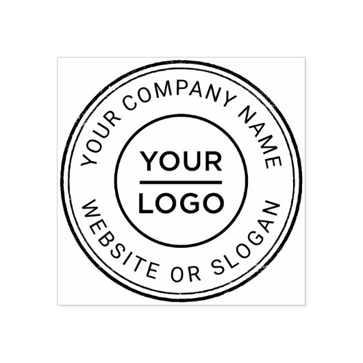Aangepaste zakelijke Logo Eenvoudige Rubberstempel (Afrduk)