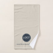 Aangepaste zakelijke Logo en bedrijfswebsite Bad Handdoek (Handdoek)