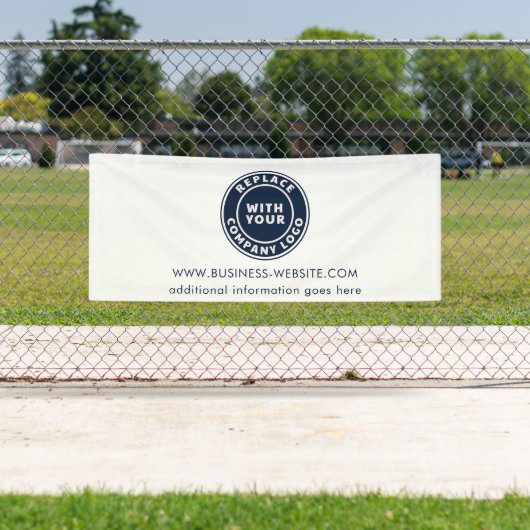 Aangepaste zakelijke Logo en bedrijfswebsite Spandoek (Insitu)