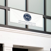 Aangepaste zakelijke Logo en bedrijfswebsite Spandoek (Buitenkant Gebouw)