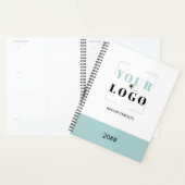 Aangepaste zakelijke Logo en eigen merkkleur Planner (Display)