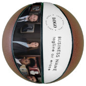 Aangepaste zakelijke Logo en foto's op maat Basketbal (Verticaal)