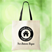 Aangepaste zakelijke Logo en slogan-promotie Tote Bag