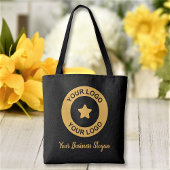 Aangepaste zakelijke Logo en Slogan-promotie - zwa Tote Bag