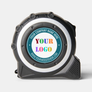 Aangepaste zakelijke Logo en tekst Bedrijf Tape Me Rolmaat