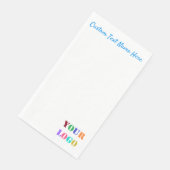 Aangepaste zakelijke Logo en tekst papier gasthand Servet (Hoek)