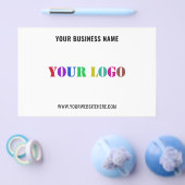 Aangepaste Zakelijke Logo en Tekst Promotionele Fl Flyer (Enkel)