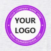 Aangepaste zakelijke Logo- en tekstetiketten voor  Labels (Design 2)