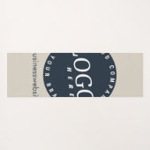 Aangepaste zakelijke Logo- en webadresklanten Yogamat (Achterkant (horizontaal))