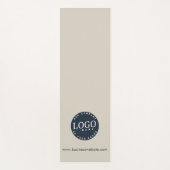 Aangepaste zakelijke Logo- en webadresklanten Yogamat (Voorkant)
