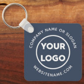 Aangepaste zakelijke Logo en zakelijke software vo Sleutelhanger (Voorkant)