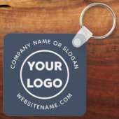 Aangepaste zakelijke Logo en zakelijke software vo Sleutelhanger (Achterkant)