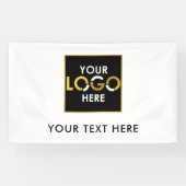 Aangepaste Zakelijke Logo-evenementen Bannerteken Spandoek (Horizontaal)