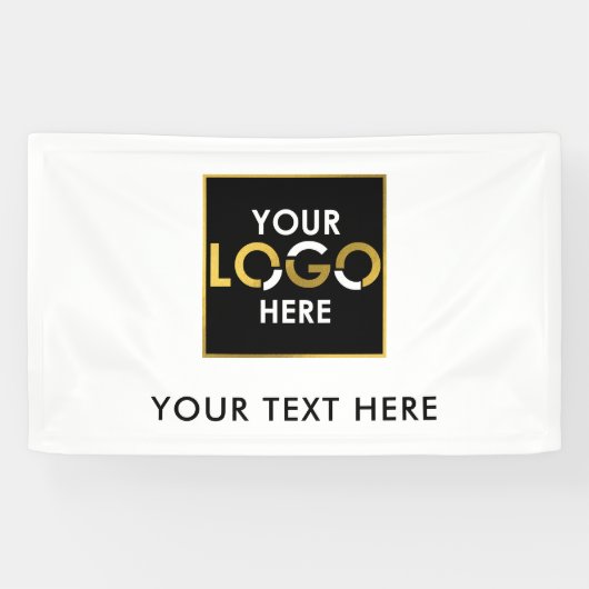 Aangepaste Zakelijke Logo-evenementen Bannerteken  Spandoek (Horizontaal)