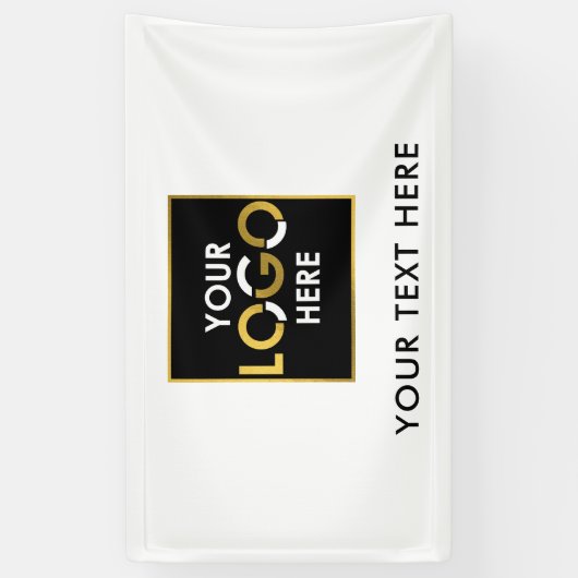 Aangepaste Zakelijke Logo-evenementen Bannerteken  Spandoek (Verticaal)