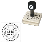 Aangepaste zakelijke Logo Eyecatching Rubberstempel (Gestempeld)