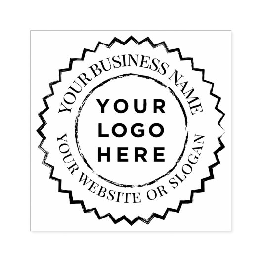 Aangepaste zakelijke Logo Eyecatching Rubberstempel (Afrduk)