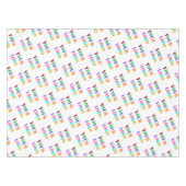 Aangepaste zakelijke Logo fototablet Uw kleuren Tafelkleed (Voorkant (Horizontaal))