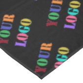 Aangepaste zakelijke Logo fototablet Uw kleuren Tafelkleed (Gekanteld)