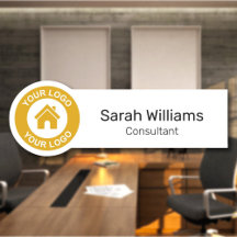 Aangepaste zakelijke Logo Functie medewerker