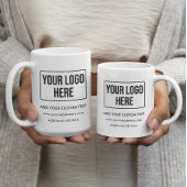 Aangepaste zakelijke Logo gepersonaliseerde promot Koffiemok