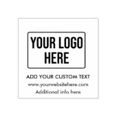 Aangepaste zakelijke Logo gepersonaliseerde promot Rubberstempel (Afrduk)