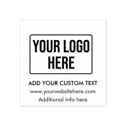 Aangepaste zakelijke Logo gepersonaliseerde promot Rubberstempel (Afrduk)