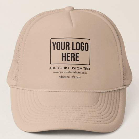 Aangepaste zakelijke Logo gepersonaliseerde promot Trucker Pet (Voorkant)