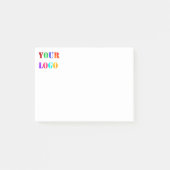 Aangepaste zakelijke Logo Gepersonaliseerde Sticky Post-it® Notes (Voorkant)