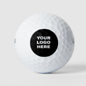 Aangepaste zakelijke Logo Golfbal Golfballen (Voorkant)