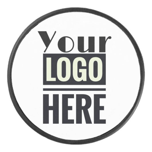 Aangepaste zakelijke Logo Golfbal Hockey Puck (Voorkant)