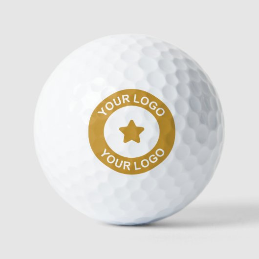 Aangepaste zakelijke Logo Golfballen (Voorkant)