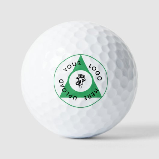 Aangepaste zakelijke Logo Golfballen (Voorkant)