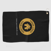 Aangepaste zakelijke Logo Golfhanddoek (Horizontaal)