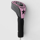 Aangepaste zakelijke logo golfhoofdcover golfheadcover (Schuin)