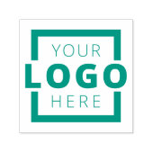 Aangepaste zakelijke Logo Groene Ink Rubber Stempe Zelfinktende Stempel (Design)