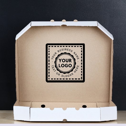 Aangepaste zakelijke Logo groot Rubberstempel