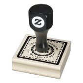 Aangepaste zakelijke Logo groot Rubberstempel (Stempel)