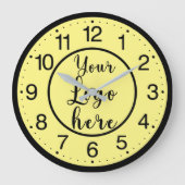 Aangepaste zakelijke Logo - Grote klok (Voorkant)