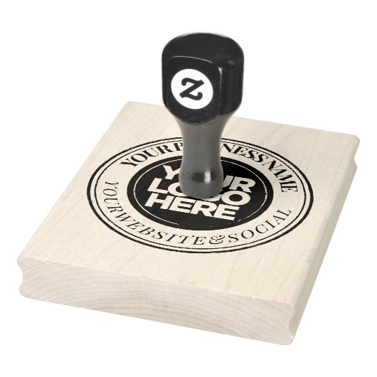 Aangepaste zakelijke Logo Grote legante afbeelding Rubberstempel (Stempel)