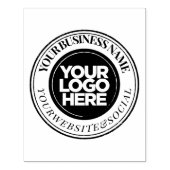 Aangepaste zakelijke Logo Grote legante afbeelding Rubberstempel (Afrduk)