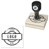 Aangepaste zakelijke Logo Grote rubberstempel (Gestempeld)