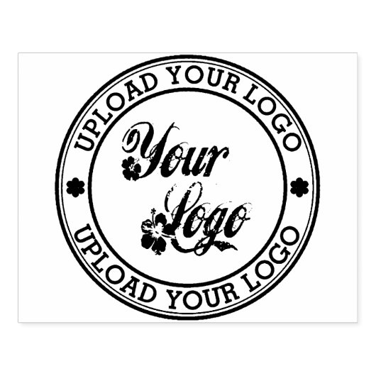 Aangepaste zakelijke Logo Grote rubberstempel (Afrduk)